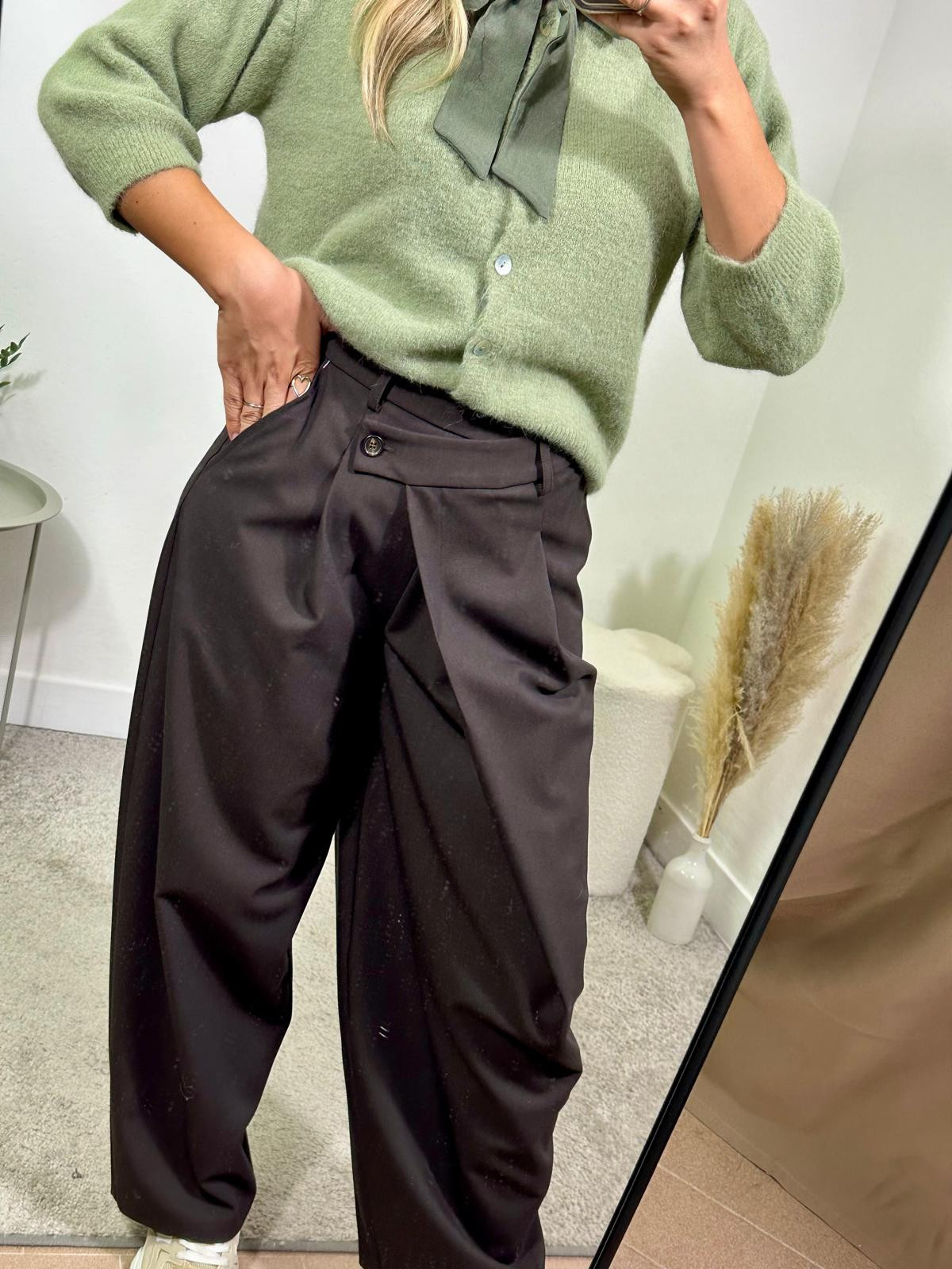 Pantalone Jasmine moro