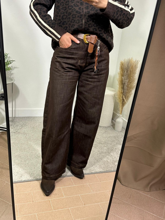 Jeans Balloon Marrone